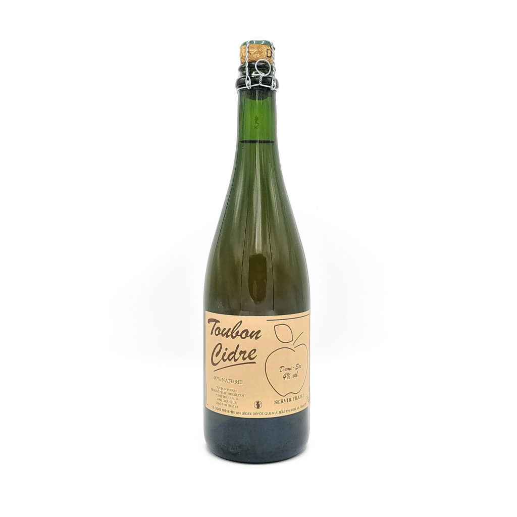 Toubon Cidre Demi-sec bouteille